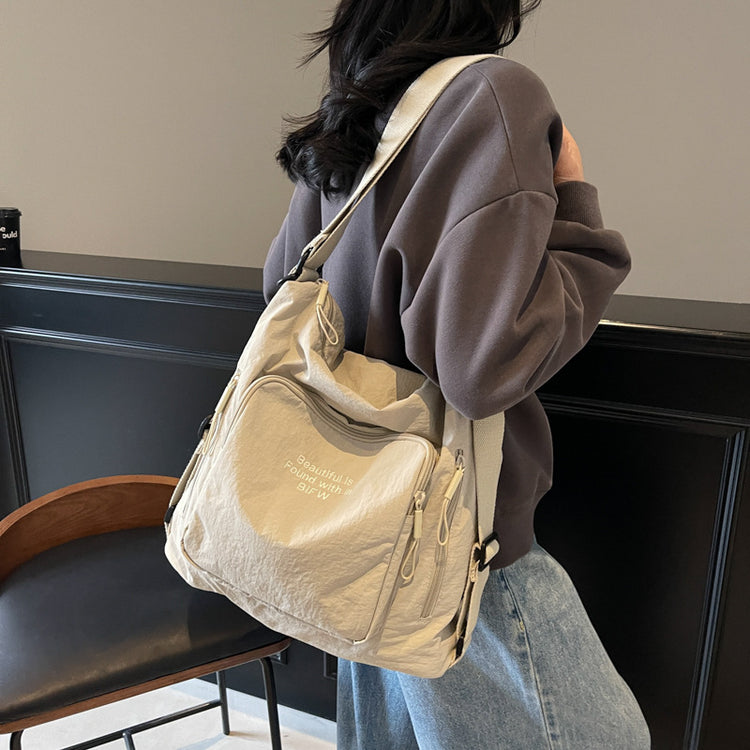 致青春|休閒簡約單肩包大容量旅行多功能托特包時尚輕便多背法雙肩包批發「2509-129」25.05-2