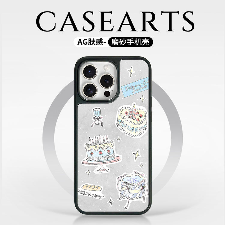 手機殼|iPhone14pro手機殼蘋果16磁吸AG磨砂碳纖紋13/12Promax適用15「LR1386」25.04-2