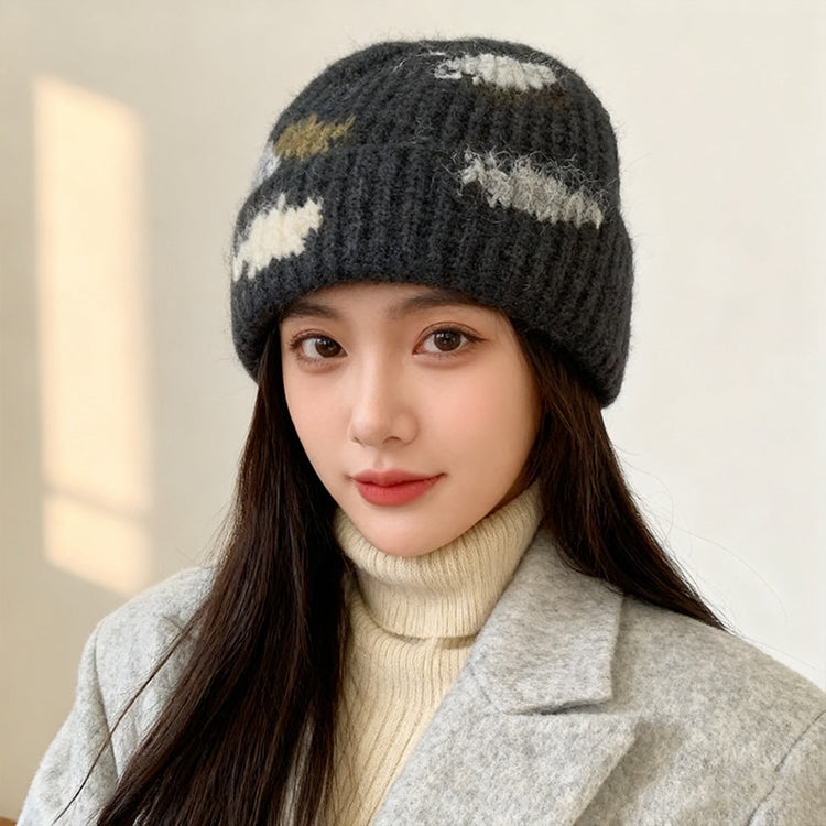 流行帽子|2025秋冬季新款時尚針織帽子女韓版學生百搭保暖毛線帽男戶外冷帽「C5573」25.12-1