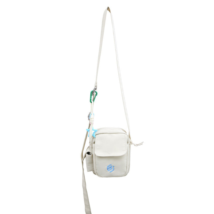 致青春|時尚韓版小眾休閒簡約手機包男女通用新款流行高顏值單肩包「602-160-1」24.04-3