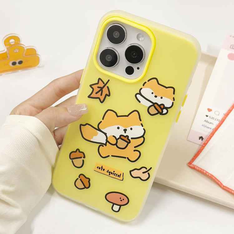 手機殼|蘋果15手機殼iPhone16適用12promax卡通13膚感果凍14二合一11「LR1711」25.07-3