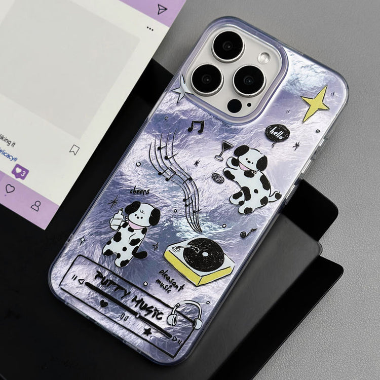 手機殼|蘋果16手機殼iPhone14創意13卡通12適用11Pro冰川紋15Promax「LR1278」24.12-1