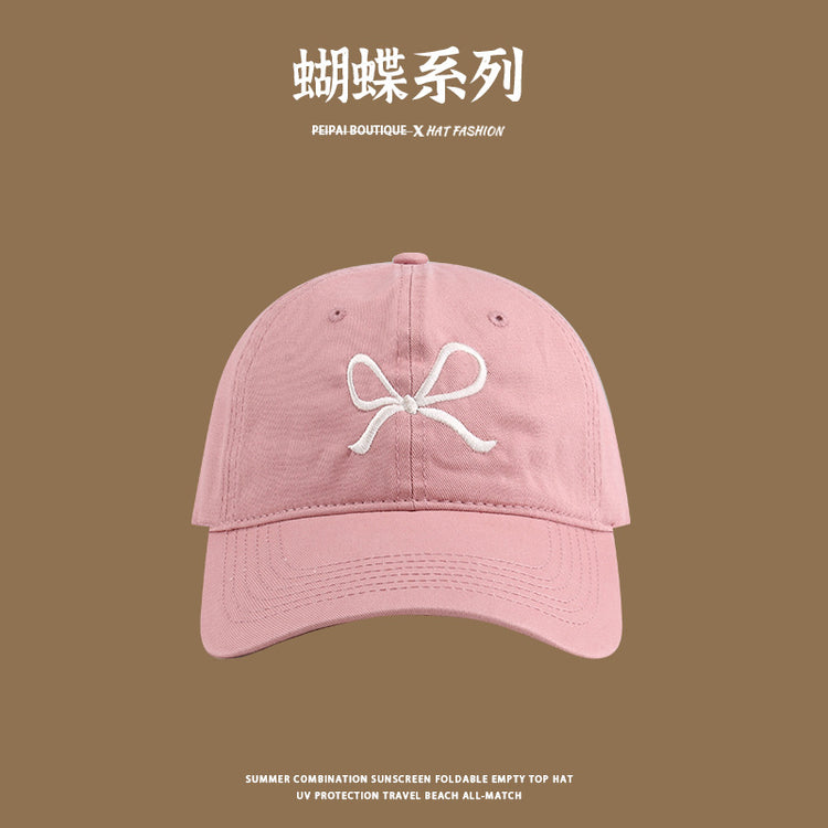 流行帽子|帽子防曬帽夏季女戶外防紫外線遮陽帽遮臉日系小清新顯臉小鴨舌帽「C4040」24.06-1