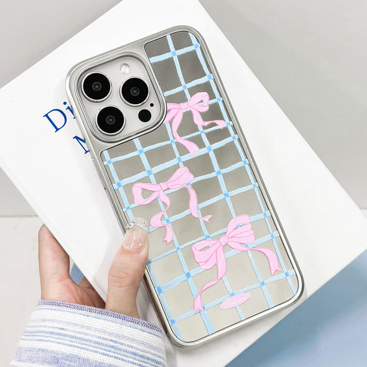 手機殼|蘋果16手機殼14適用iPhone15韓國ins風磁吸鏡面碳纖紋殼小米「LR1679」25.05-3