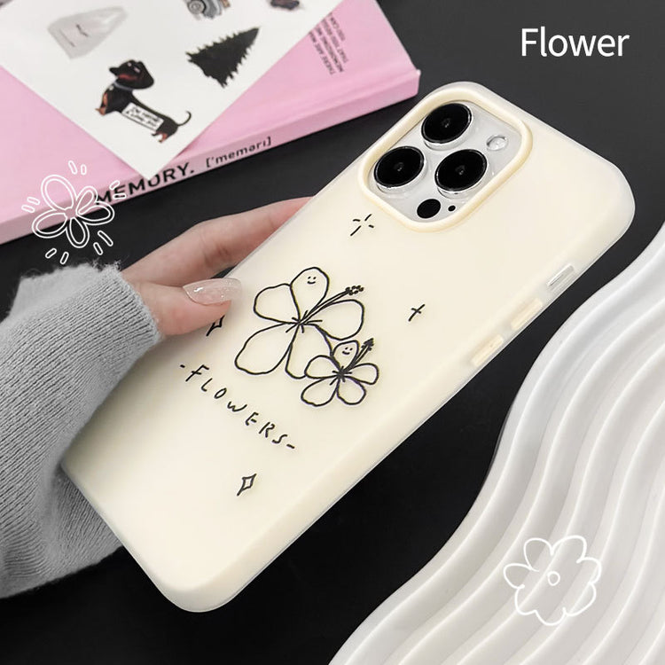 手機殼|蘋果13手機殼iPhone16pro硅膠14Plus膚感果凍14適用12女款11「LR1881」25.08-3