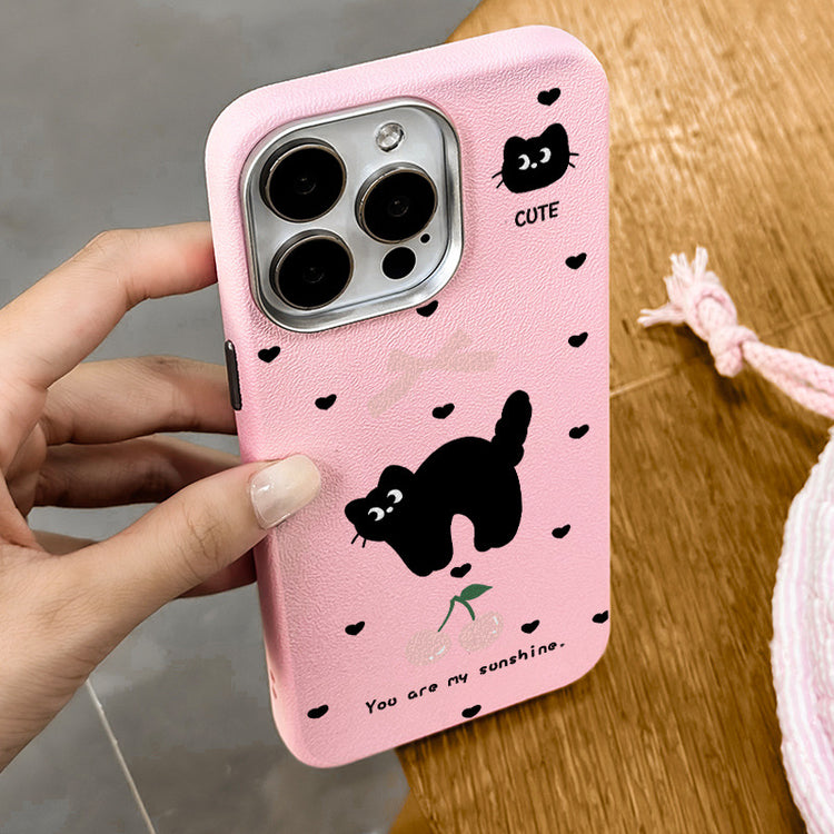 手機殼|iPhone16適用15批發14Promax蘋果13銀框皮紋手機殼12/11批發「WL0333」25.04-3