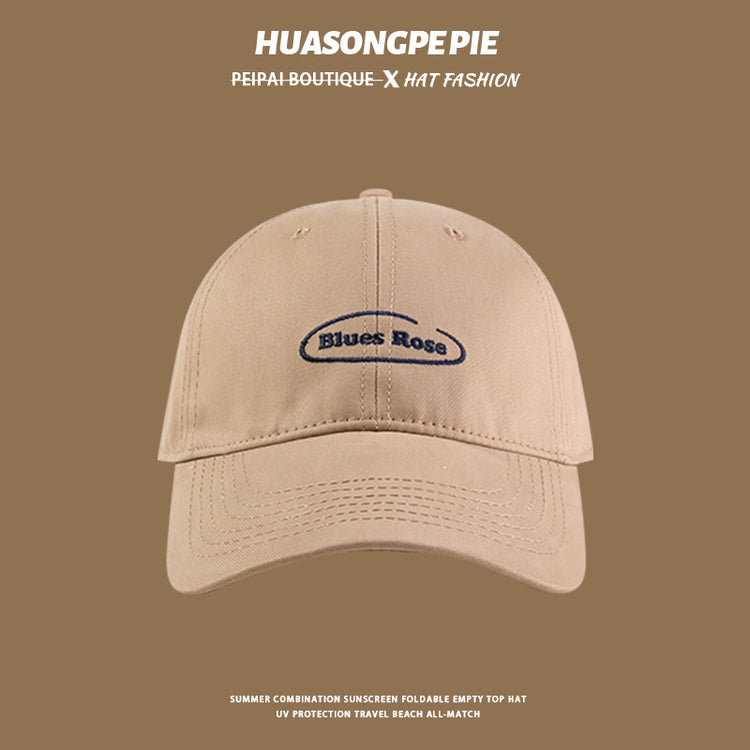 流行帽子|帽子棒球帽女夏季顯臉小防紫外線遮陽帽戶外騎行百搭鴨舌帽太陽帽「C4062」24.06-3