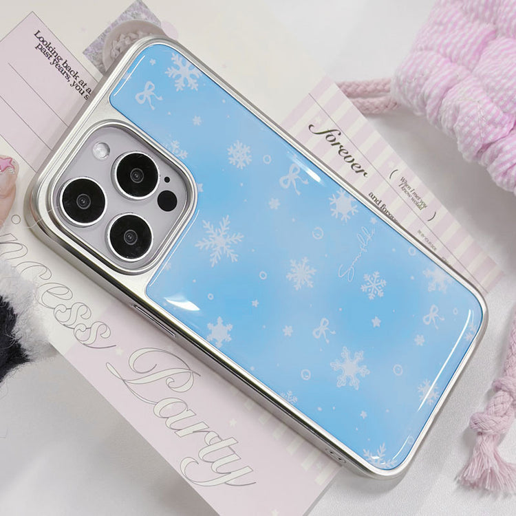 手機殼|15蘋果13Promax適用iPhone16pro電鍍銀邊滴膠手機殼14華為P70「LR1383」25.03-2