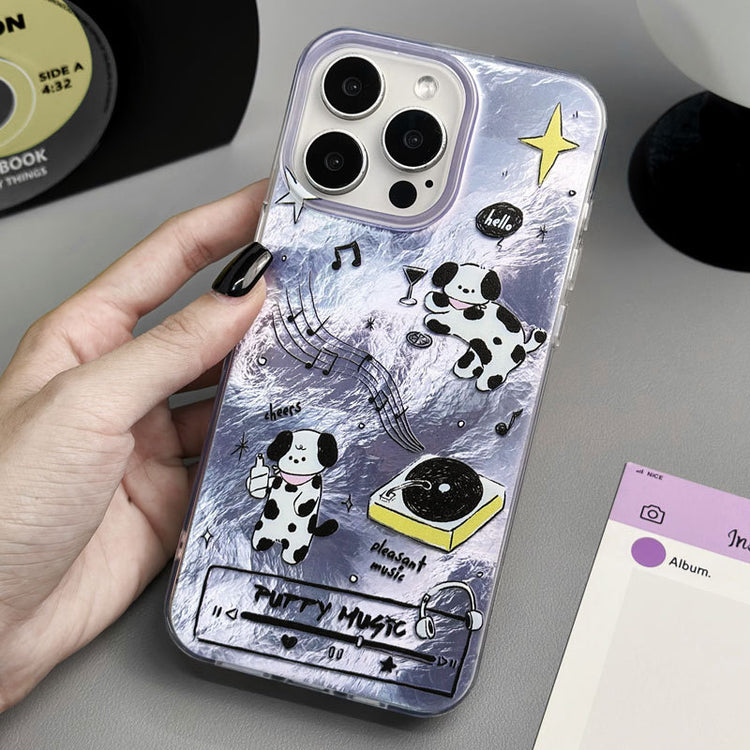 手機殼|蘋果16手機殼iPhone14創意13卡通12適用11Pro冰川紋15Promax「LR1278」24.12-1