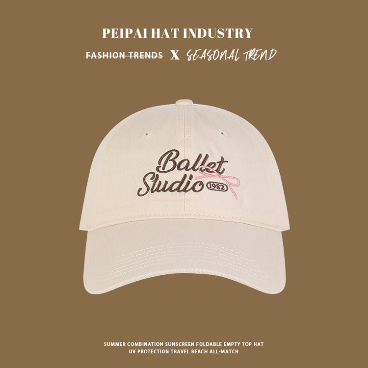 流行帽子|棒球帽女春秋新款休閒防曬帽戶外運動顯臉小時尚遮陽帽鴨舌帽子男「C4361」24.08-4