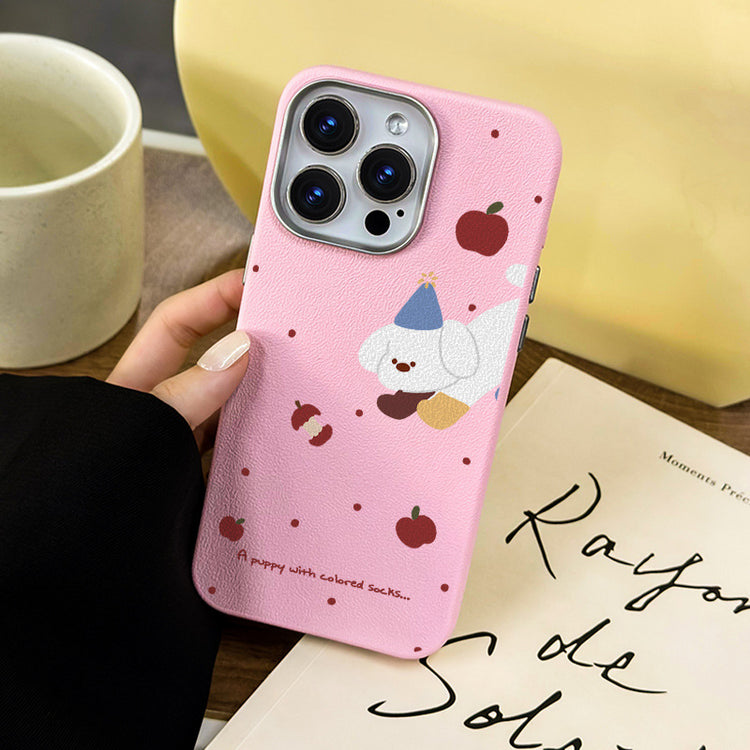 手機殼|iPhone16Promax適用15新款14蘋果13手機殼12銀框皮紋殼11批發「LR1199」25.04-3