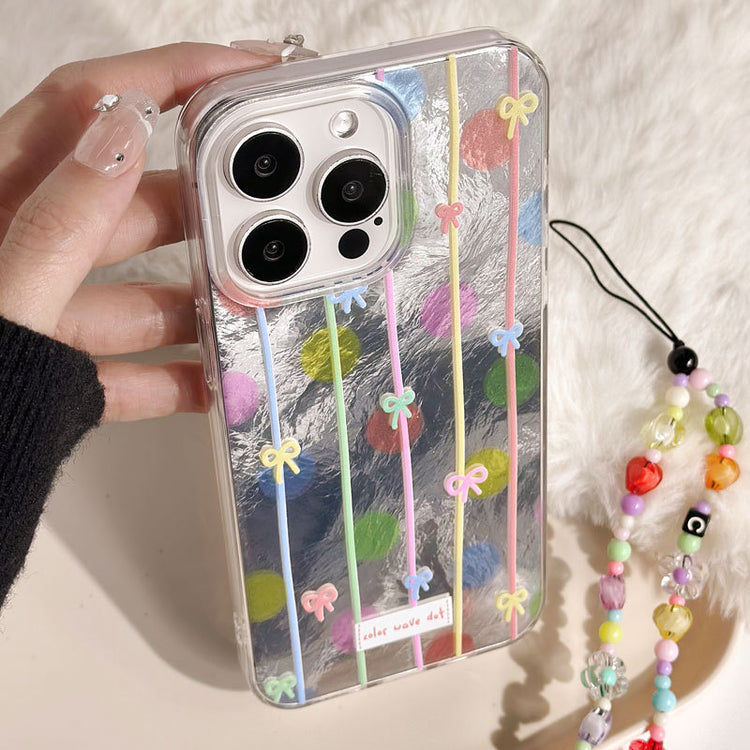 手機殼|iPhone16手機殼14冰河紋12適用11Pro手機鏈蘋果15Promax女款「LR1362」25.02-2