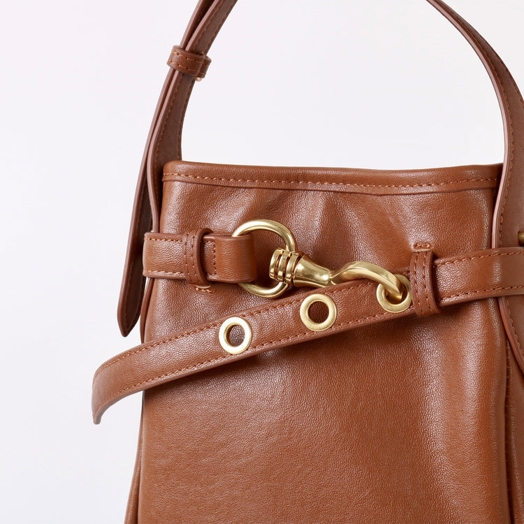 質感真皮|2025新款迷你鎖扣頭層牛皮手機包一字帶小方包高品質百搭單肩斜包「6601」25.09-5