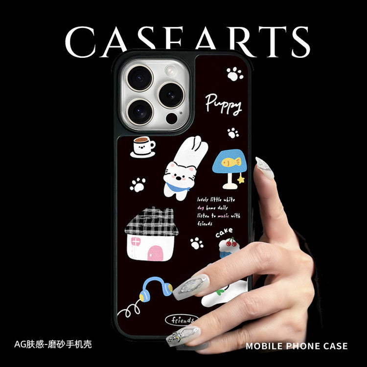 手機殼|iPhone16手機殼15蘋果14pro適用13磁吸AG磨砂碳纖紋12Promax「LR1253」25.04-2