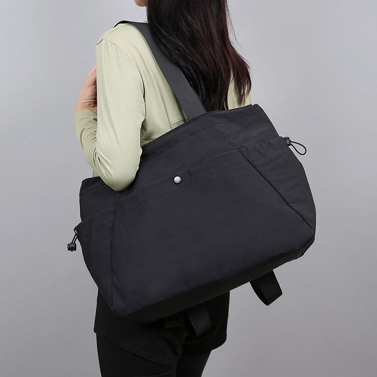 致青春|托特包女大容量小眾通勤包日常搭配便捷出行收納單肩包百搭健身包「5202-129」25.05-3