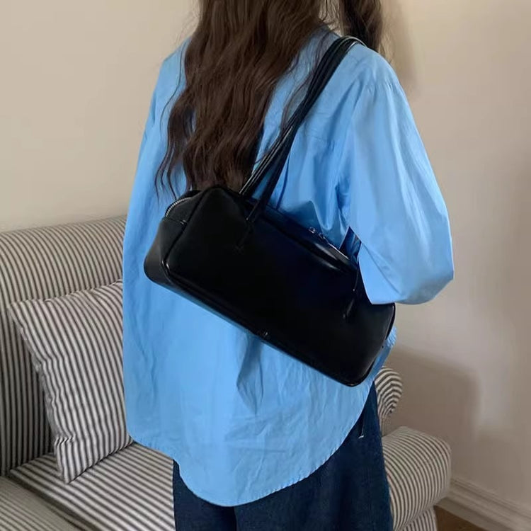 日韓流行|韓版春夏季包女2024新款枕頭包高級感單肩包休閒百搭手提腋下包「9364#」24.05-1