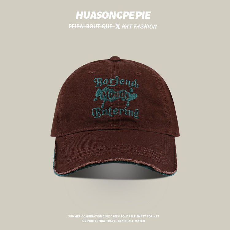 流行帽子|帽子春夏帽子遮陽帽女防曬防紫外線時尚遮臉鴨舌帽戶外學生棒球帽「C3656」24.02-2