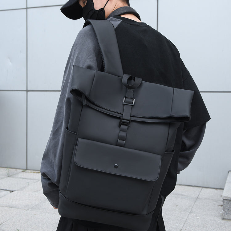 致青春|通勤雙肩包男2025新款大容量電腦包男輕便出差旅行學生雙肩背包「60535-139」25.09-4