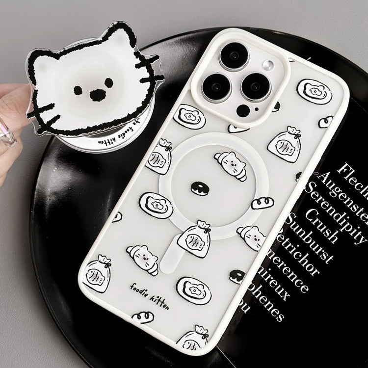 手機殼|蘋果15手機殼iPhone14適用12磁吸支架11磨砂磁吸13Promax批發「LR1269」25.01-1
