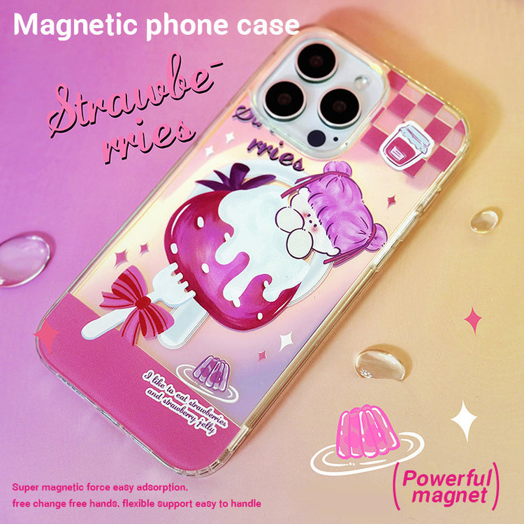 手機殼|iPhone16Promax手機殼13/12Pro蘋果14手機殼15二合一磁吸殼「LR0567」24.11-3