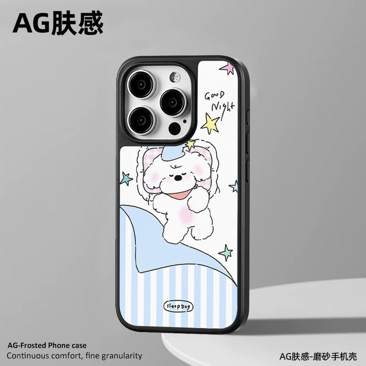 手機殼|蘋果16手機殼磁吸AG磨砂15iPhone14p適用13可愛12Promax卡通「LR1266」25.04-2