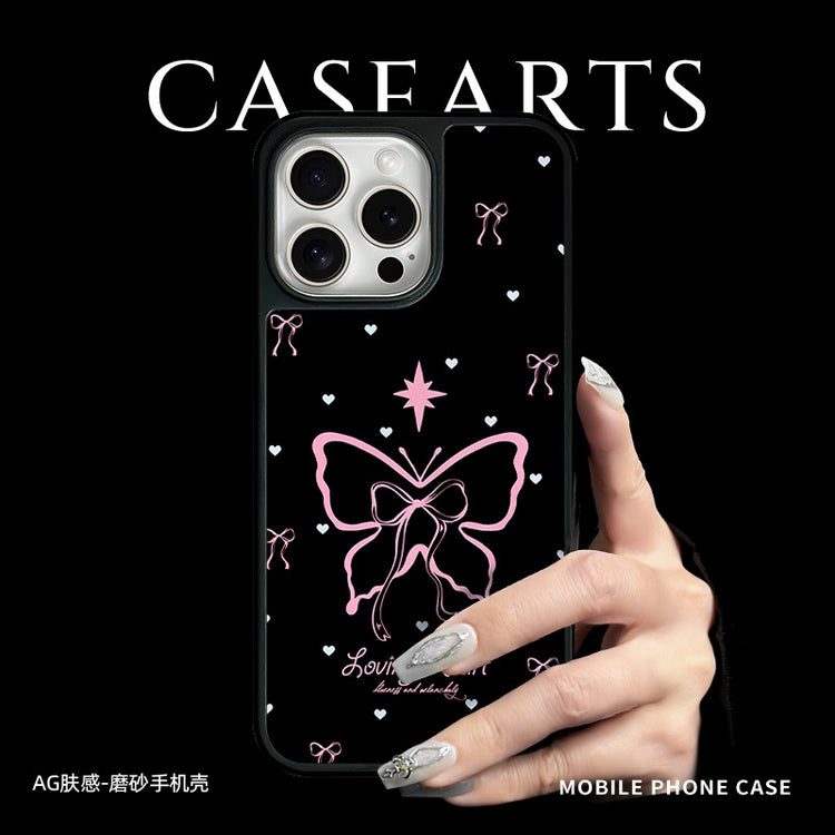 手機殼|蘋果16手機殼iPhone15pro適用ins風13Promax磁吸AG磨砂碳纖紋「LR1390」25.04-2