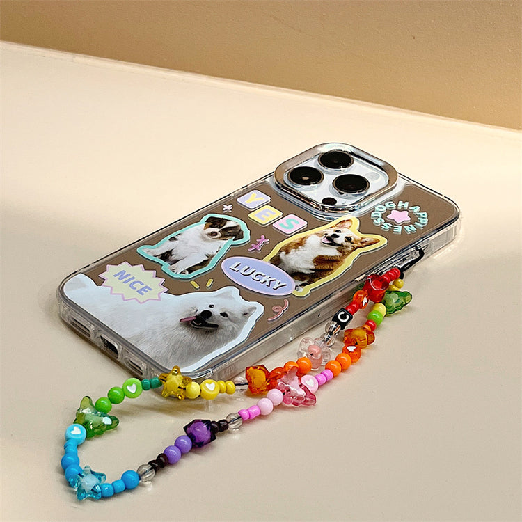 手機殼|iphone15手鍊三合一鏡面14Pro新款蘋果16Promax手機殼批發「WYB0284」25.02-2