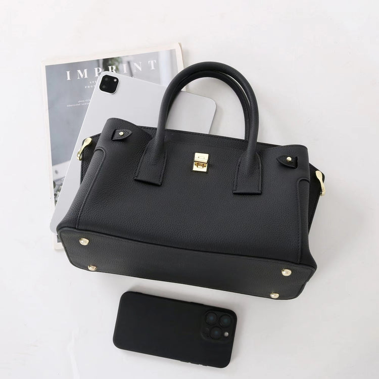 質感真皮|2025新款高級感輕奢頭層牛皮百搭高級感手提包斜背包「OS9095」25.09-5