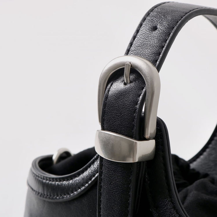 質感真皮|秋冬新款新中式復古水桶包女歐洲站真皮手提菜籃子包通勤單肩包女「15159」24.11-3