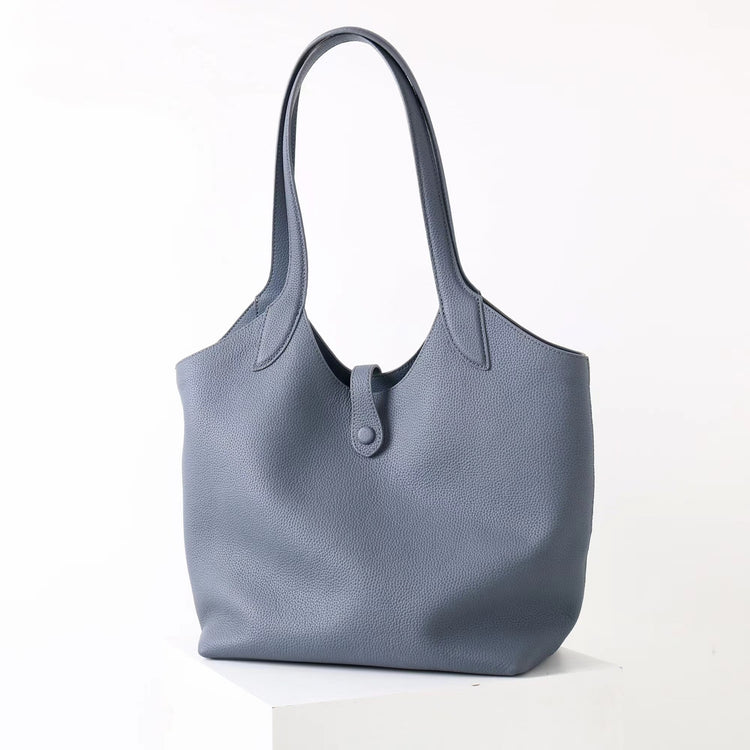 質感真皮|2025新頭層牛皮大容量手提托特包包女式通勤女款輕奢小眾高級感「OS53018」25.11-4