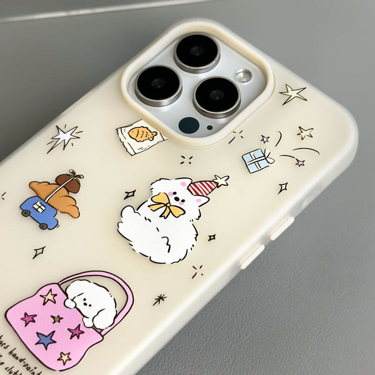 手機殼|蘋果16膚感果凍15pro手機殼iPhone14promax適用12卡通11批發「LR1145」24.11-1
