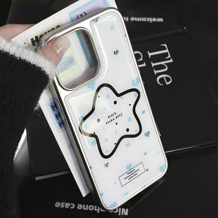 手機殼|蘋果16手機殼15ProMax電鍍銀邊滴膠適用iPhone14Pro新13「LR1618」25.04-4