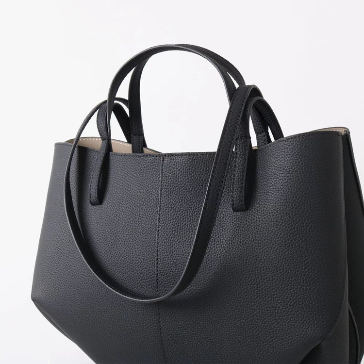 質感真皮|2025新款高級感輕奢頭層牛皮翅膀手提單肩子母通勤包斜挎托特包包「9230」25.11-4