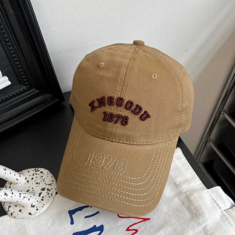 流行帽子|顯臉小棒球帽韓版情侶男女通用鴨舌帽女士春季出遊百搭帽子素顏「C4892」25.01-2