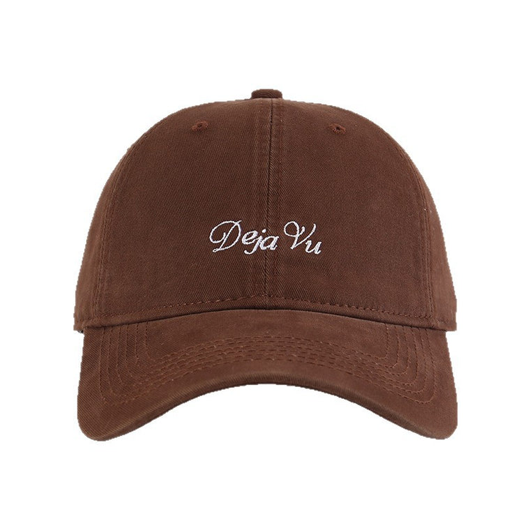 流行帽子|帽子女2025新款加大加深鴨舌帽學生情侶顯臉小寬帽檐大頭圍棒球帽「C5875」25.12-1