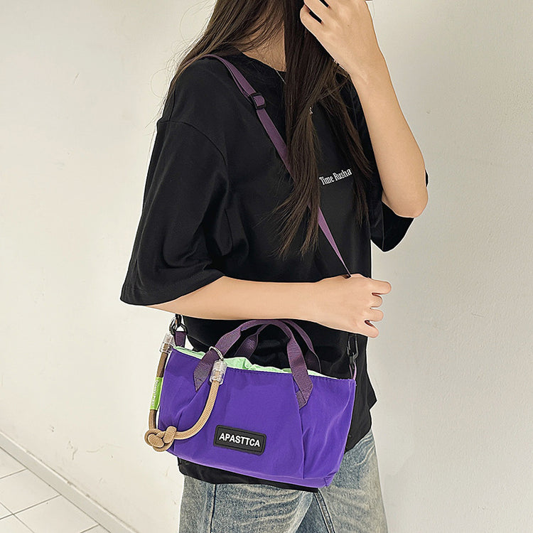 致青春|情侶運動斜挎包簡約休閒男女手提戶外輕便棒球包時尚單肩包批發「294-118」25.08-3