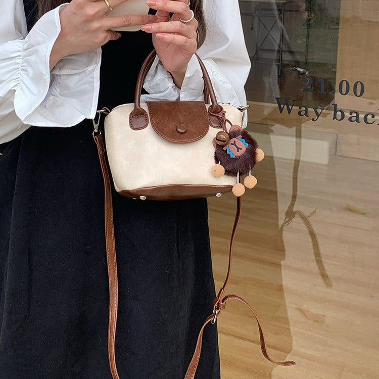 日韓流行|高級感小眾超火包包女式2025新款洋氣百搭復古時尚手提上班通勤包「9558#」25.03-4