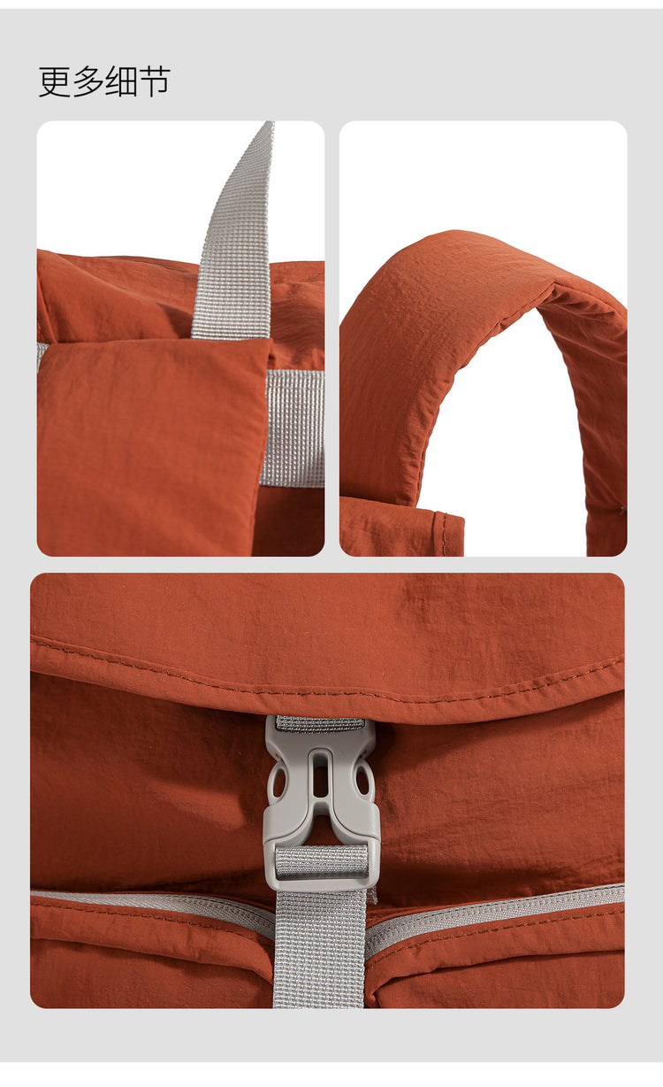 致青春|戶外雙肩包女2025新款休閒旅遊背包時尚日系大容量上課書包「9779-131」25.11-1