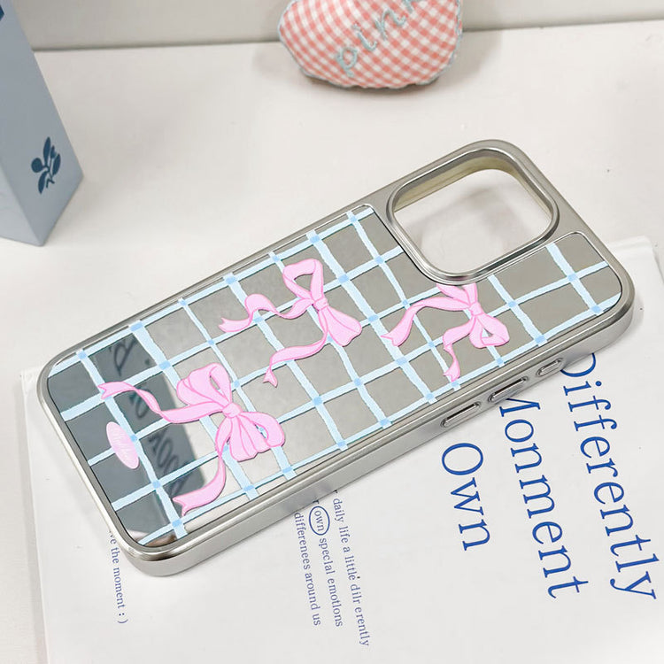 手機殼|蘋果16手機殼14適用iPhone15韓國ins風磁吸鏡面碳纖紋殼小米「LR1679」25.05-3