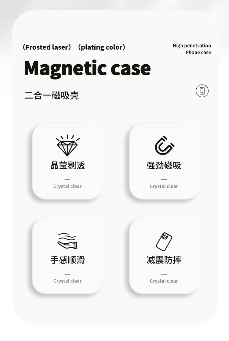 手機殼|iPhone15Promax二合一磁吸手機殼12/13蘋果16適用14Pro批發「ZQ0108」24.11-3