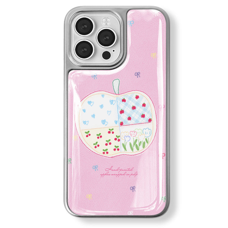 手機殼|蘋果16手機殼15ProMax電鍍銀邊滴膠適用iPhone14Pro高級感12「LR1570」25.04-4