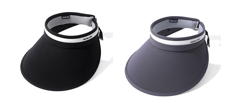 流行帽子|騎車防曬太陽帽夏季新款大檐遮臉防紫外線出遊沙灘空頂空頂帽帽子「C3957」24.05-3