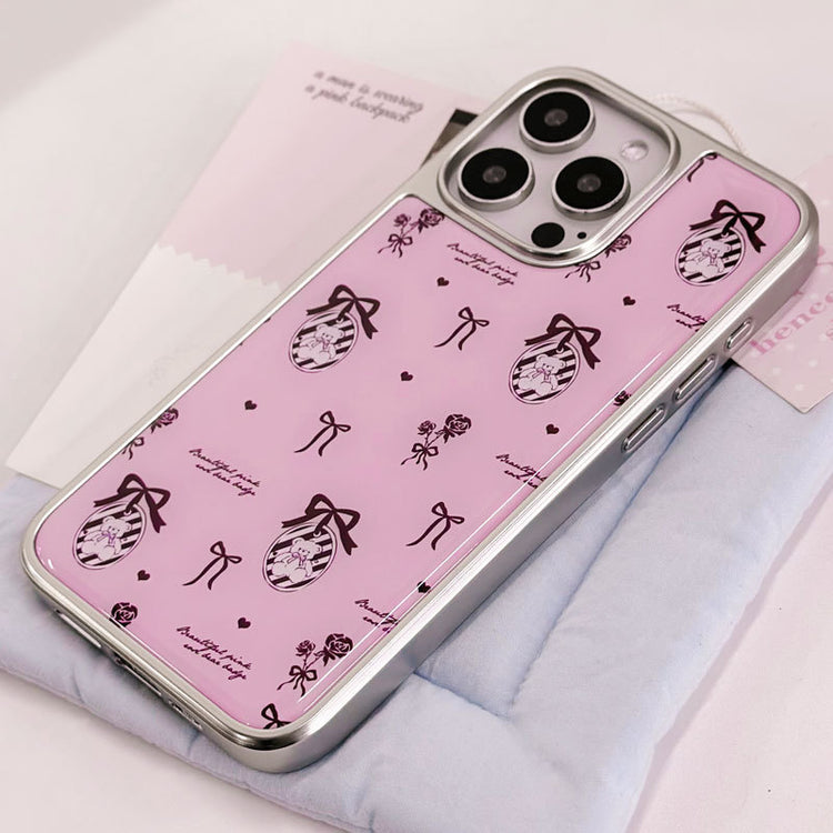 手機殼|蘋果16Proma手機殼15適用iPhone14pro電鍍銀邊滴膠13小米14「LR1417」25.03-4