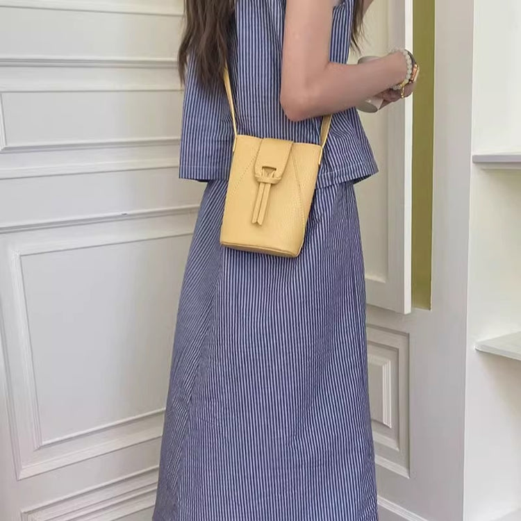 日韓流行|手機包女斜挎2024新款洋氣豎款小包包散步放手機的可愛小巧小挎包「9440#」24.07-3