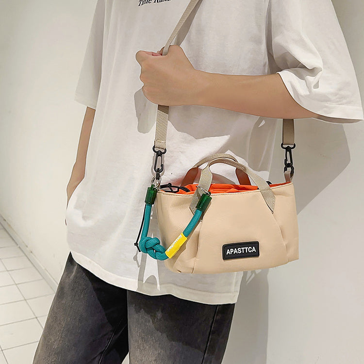 致青春|情侶運動斜挎包簡約休閒男女手提戶外輕便棒球包時尚單肩包批發「294-118」25.08-3