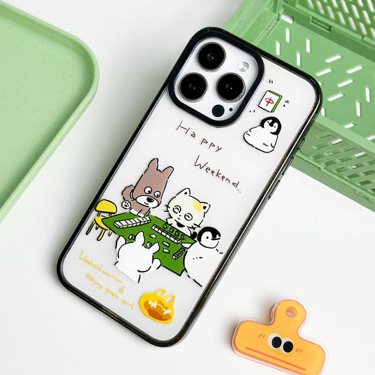 手機殼|iPhone16光油壓克力手機殼15plus蘋果13Pro適用12Promax代發「WL0302」25.07-3