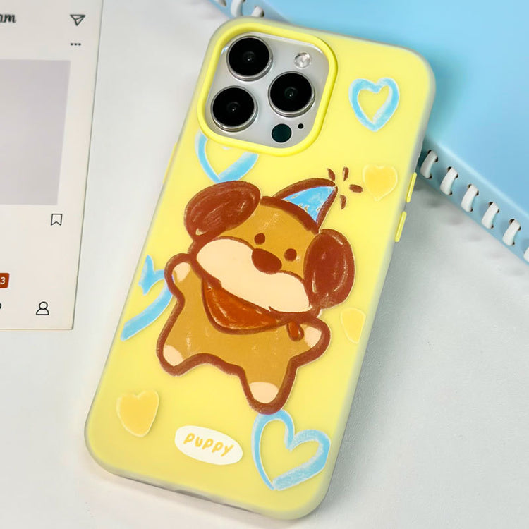 手機殼|iPhone14promax膚感果凍15pro適用12卡通11批發蘋果16手機殼「LR1183」24.10-2