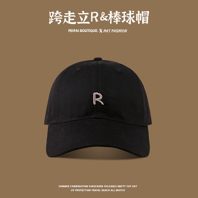 流行帽子|棒球帽防曬防紫外線遮臉防曬帽顯臉小出行騎車防曬太陽帽鴨舌帽男「C3966」24.05-3