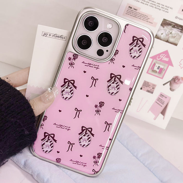 手機殼|蘋果16Proma手機殼15適用iPhone14pro電鍍銀邊滴膠13小米14「LR1417」25.03-4