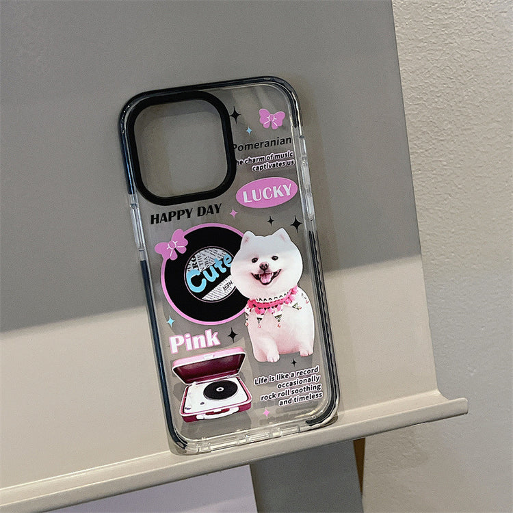 手機殼|iphone16promax手機殼14時尚蘋果15黑圈雙色殼11Pro抖音熱銷「WYB0223」24.11-3